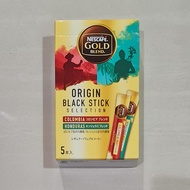 Nescafe Gold Blend Origin Black Stick Selection 5 Sticks