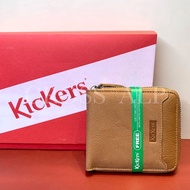 Kickers Short Full Zip Purse Wallet Leather With Free Eject Sim Card Pin 51543 51672 51677