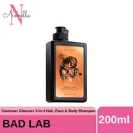 Bad Lab Caveman Cleaner 3-in-1 Hair Face Body Shampoo 200ml (0297)