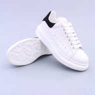 Alexander McQUEEN WHITE BLACK UNISEX Men's SNEAKERS