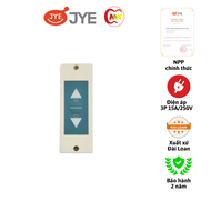 Bộ nút nhấn cửa cuốn lắp nổi JY-PB3-A AC 250V/ 3A JYE