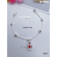 Silver 925 (H37) Mahkota Gelang Tangan / Crown Bracelet