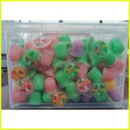 ✾ ㍿ ◹ Tiwi Pudding Jelly Bucket 220pcs