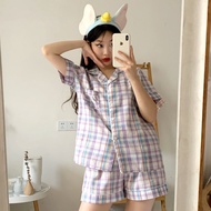 EQ114 Cotton Pajamas Cartoon Women Short Sleeve Leg New Arrival