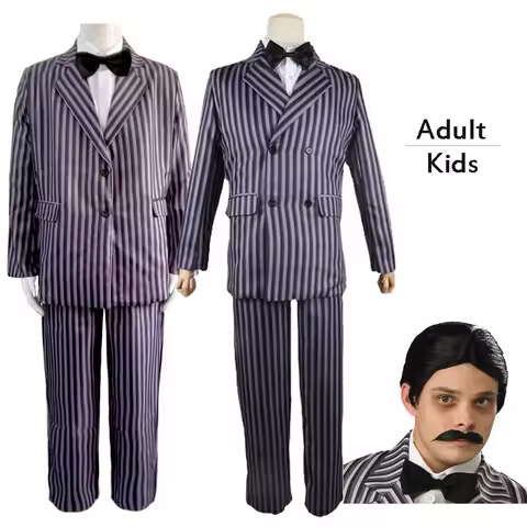 Anime American Broadway Musical The Adams Family Gomez AdamsCosplay Costume Wig Cosplay Costumes And