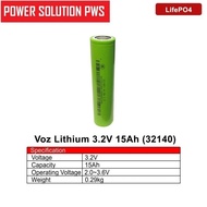 Battery Ups Battery Voz Lithium 3.2V 15Ah / 15.000mAh / 15000mAh ( 32140 ) / Voz Battery LifePo4 Lit