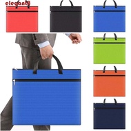 ELEGANT A3 Portable File Bag, Waterproof File Organizer A3 File Bag, A3 Document Bag A3 Oxford Cloth