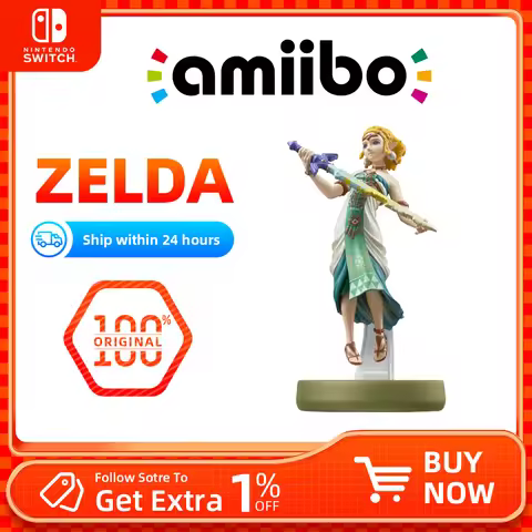 Nintendo Switch Amiibo  - The Legend of Zelda: Tears of the Kingdom - Zelda - for Nintendo Switch Co
