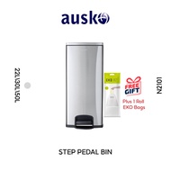 N2101 Dustbin | 22L, 30L, 50L | Pedal Waste Bin | Soft Closing Bin | Trash Bin | Dustbin for Kitchen