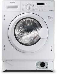 德國寶 - WDM-3814 8.0/6.0公斤 1400轉 二合一 變頻式 嵌入式洗衣乾衣機