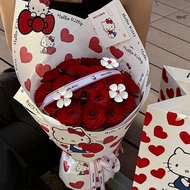 [HOT SALE] HelloKitty Immortal Bouquet Hello Kitty Bouquet Graduation Season Anniversary Birthday Gi