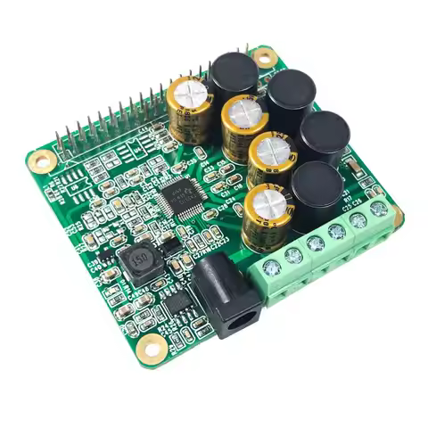 Rpi HiFi AMP Hat compatible with Raspberry Pi 5, Pi 4, Zero, Zero W, 3B, 3B+