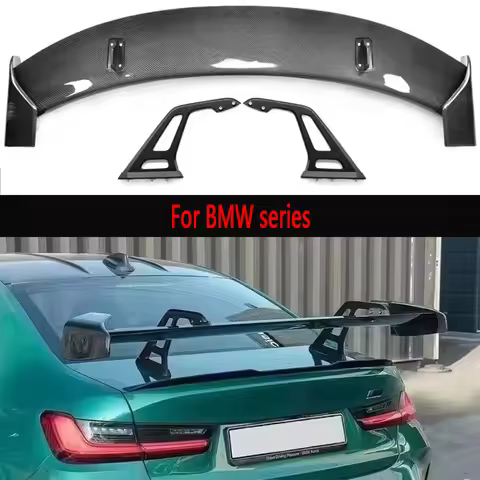 For BMW M3 F80 G80 M4 F82 G82 Carbon Fiber Spoiler Tail fins Rear Trunk Spoiler Guide Wing Rear Wing