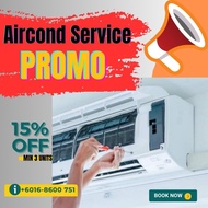 [PROMOTION] Aircond Service/ 空调冷气机保养