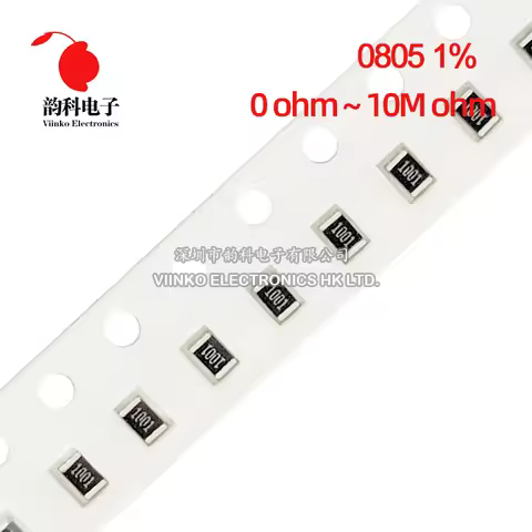300pcs 1% 0805 resistor 0R-10M 1/8W 0 0.1 10 20 100 150 220 330 ohm 1K 2.2K 3.3K 10K 22K 47K 100K 1R