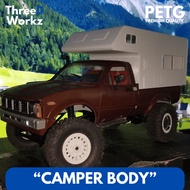 CAMPER BODY/BODY CAMPING/CAMPERVAN/CAMPER REAR BAK WPL C24 RC CAR OFFROAD 1:16