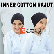 [5-9Tahun] Inner Cotton Grip Anti Pening Rajut Budak/Inner Budak Sekolah Murah