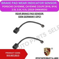 PORSCHE (OEM) BRAKE PAD INDICATOR WEAR SENSOR (REAR) (2PCS) FOR PORSCHE CAYENNE, CAYENNE COUPE [9YB,
