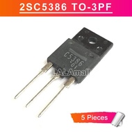 5pcs 2SC5386 TO-3PF C5386 TO3PF 8A/1500V NPN Transistor new original