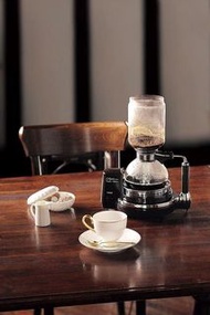 日本製 TWINBIRD 雙鳥牌 CM-D853 虹吸式 咖啡壺+阿龍英式咖啡杯