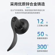 Bedroom Handle Lock Stainless Steel Three-Rod Lock Simple Living Room Door Lock Room Door Mute Door 