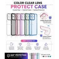 Realme 5 5i 5S 6i 10 11 11X 12X 12 13 14 15 15T 16 16T Plus Pro Transparent Soft Color Case