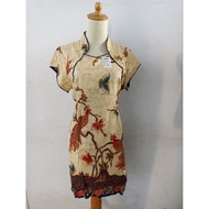 PREMIUM QUALITY WOMEN'S OFFICE BATIK SACKDRESS 668SK333 (6A3D)
