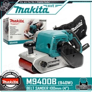 MAKITA เครื่องขัดกระดาษทรายสายพาน รถถัง ขัดไม้ ขนาด 4 นิ้ว (940วัตต์) รุ่น M9400B ++โฉมใหม่!! สินค้ามาแทน MT941++