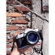 XP Kamera Analog Canon AE-1 (body + lensa 55mm 1.4)
