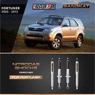 SANDKAT Toyota Fortuner Nitrogas Shock Absorber 2005 to 2015 Fortuner Accessories