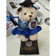 TERLARIS PIALA BONEKA KADO KELULUSAN/WISUDA SD SMP SMA CUSTOM SERAGAM