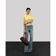 Preloved Ecinos Denim Flared Jeans Vintage Blue size M