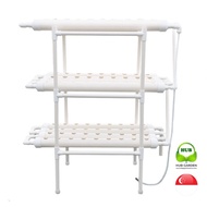 🇸🇬 NFT Hydroponics System with 108 Holes PVC Pipe Vertical Plant Kits