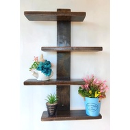 Solid Wood Hanging Tree Shelf/ Organizers / Space Saver Shelves