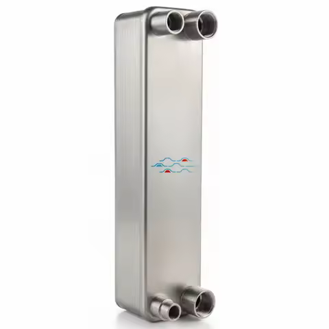 High Efficiency OEM BPHE Stainless Steel (SS304/SS316L) Brazed Plate Industrial Heat Exchanger 1 Yea