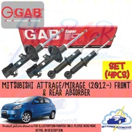 MITSUBISHI ATTRAGE / MIRAGE (2012~) GAB SUPER GAS SHOCK ABSORBER (SET 4PCS)