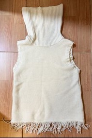 Comme ca Mature Turtleneck Sweater Vest