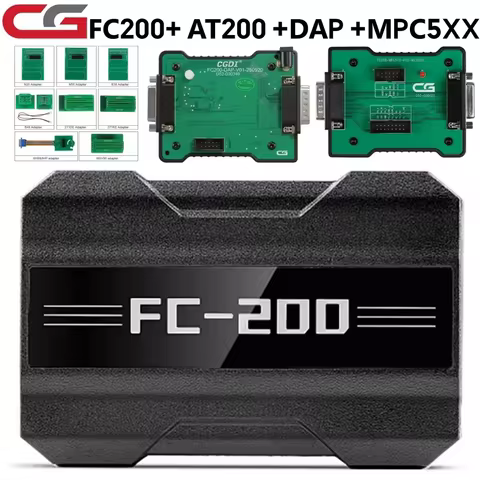 CGDI FC200 CG FC200 ECU Programmer Full Version with AT200 & MPC5XX Adapters for BOSCH MPC5xx Read/W