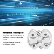 Shaft Clamp  Long‑Lasting Clamping Hub M4 Thread Portable for Industry 5202 Series Gear Motors 6Mm D