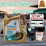 Petronas 5W40 (4 Liter) Fully Syntertic 3000E Proton Perodua Honda Toyota Nissan Hyundai