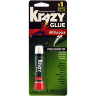 🇺🇸 Krazy Glue All Purpose Precision Tip KG58548R Glue Tube, 0.07 oz, Multicolor , 2g
