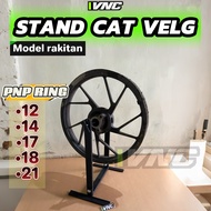RIM REPAINT STAND Ring 12-21 assembled model. Rim holder/ pnp rim holder for all motorcycle rims