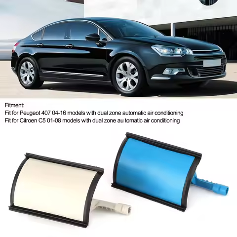 6480E3 AC Heater Flap Dual Zone Air Conditioning Heater Flap Repair Kit with Sponge 6480E3 Fit for P