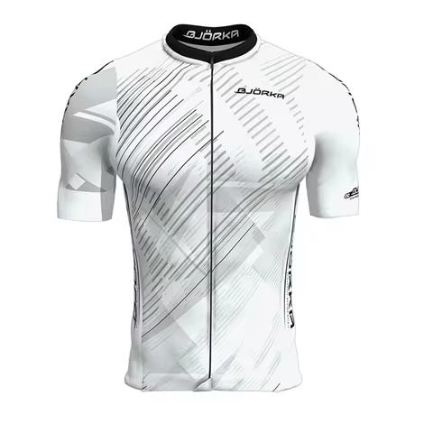 New BJORKA Cycling Men's Pro Team Short Sleeve Jerseys Camisa Ciclismo Masculino Bicycle Lightweight