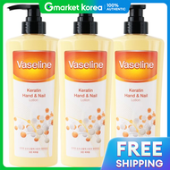Vaseline | (3 ชน) บาเซรน เคราตน แฮนด แอนด เนล โลชน 500 มล.