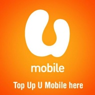 U Mobile prepaid top up RM10 / RM30