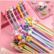 10 pcs Cute Pen Cute Ballpoint Gel Pen Cartoon Ballpoint Gel PenChildren Gift Small Gift Hadiah Come
