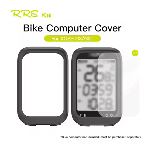 Rrskit For XOSS G3/G3+ Bicycle Computer Silicone Protective Cover Waterproof Shockproof Silicone Cas