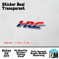 HRC Brand Sticker Japan Logo HRC Symbol Icon UV DTF Tumbler Large small precision glass Emblem Stick