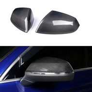 Carbon Fiber Side View Mirror Cover Caps For Audi Q5 SQ5 Q5L Q7 SQ7